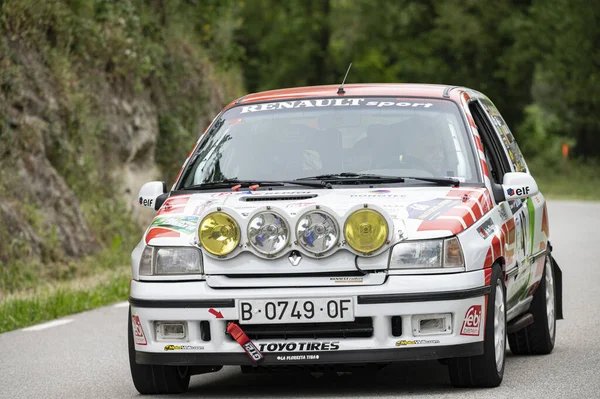 Barcelona España Mayo 2021 Barcelona España Mayo 2021 Renault Clio — Foto de Stock