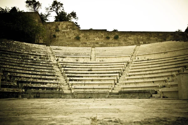 Scenic View Old Greek Theatre — Stock Photo, Image