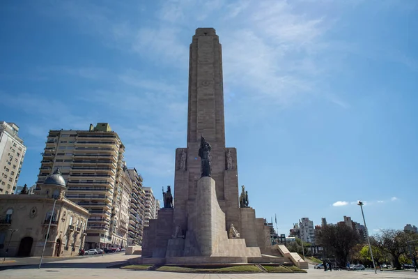 Rosario Argentina Oct 2020 General Plan National Flag Memorial People — Stock Photo, Image