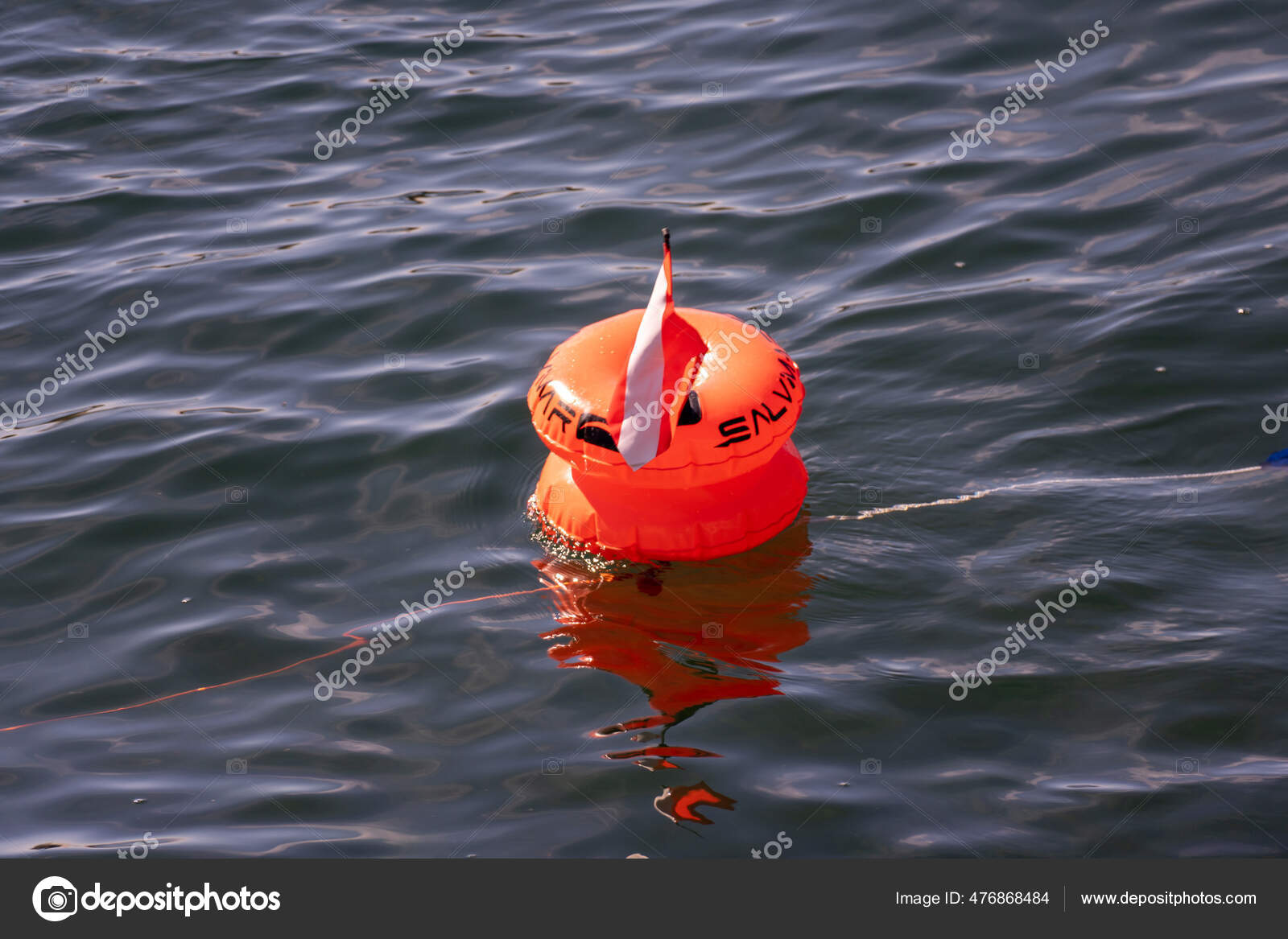 Naples Italy Jun 2021 Detail Surface Marker Buoy Diver Orange – Stock  Editorial Photo © Wirestock #476868484