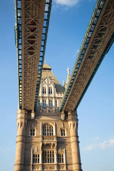 Londen Verenigd Koninkrijk Apr 2018 Brugtoren Tower Bridge Londen Verenigd — Stockfoto