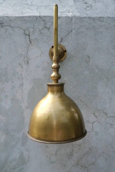 Vintage Metal Lamp Indoor Open Use Chiang Mai Thailand — стокове фото