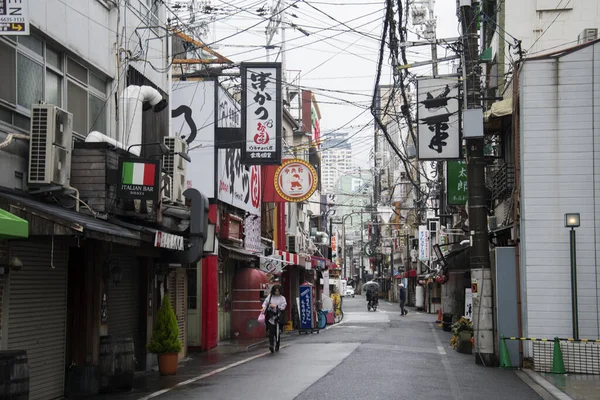 Osaka Japan Dec 2019 Osaka Japan Dec 2019 People Umbrellas — Φωτογραφία Αρχείου