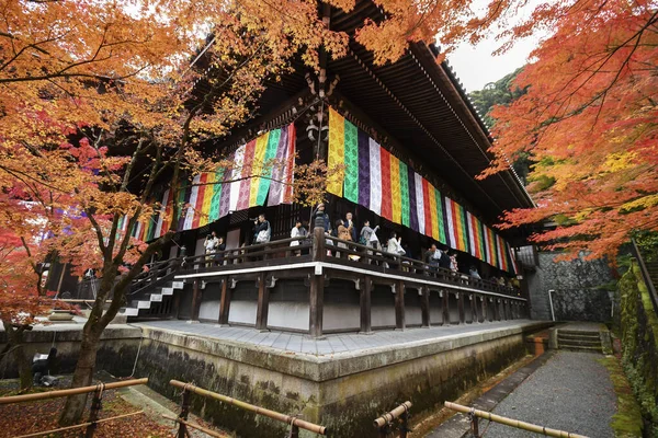 Kyoto Japan Dec 2019 Kyoto Japan Nov 2019 Mensen Bezoeken — Stockfoto
