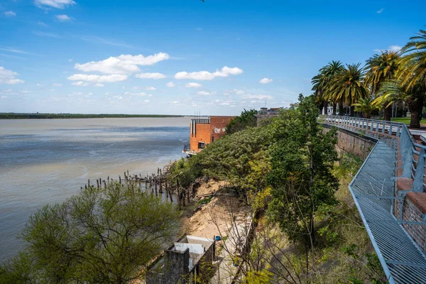 Rosario Argentina Oct 2020 General Plan Rosario Waterfront Parana River — Stock Photo, Image