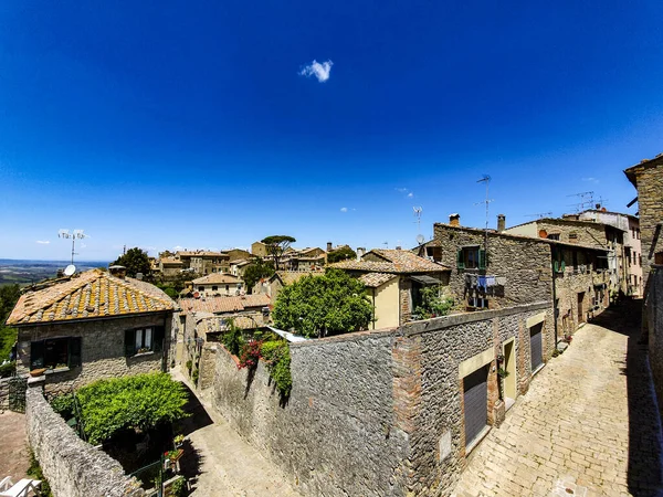 Les Bâtiments Anciens San Gimignano Une Petite Ville Médiévale Fortifiée — Photo