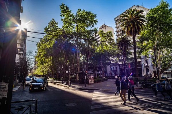 Rosario Argentina Oct 2020 General Shot Front Pringles Square City — Stock Photo, Image