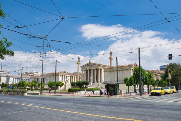 Афины Греция Мая 2021 Года Здание Афинского Национального Каподистрийского Университета — стоковое фото