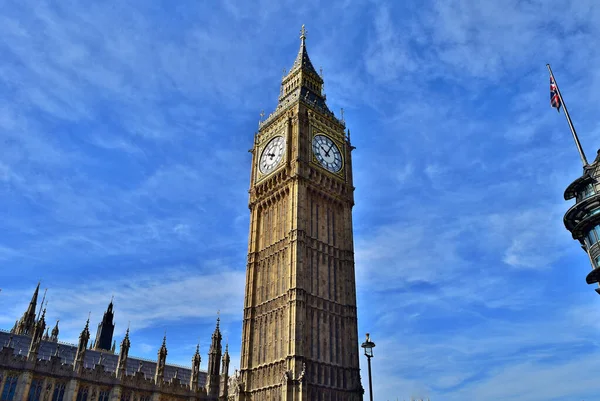 London United Kingdom Aug 2015 Photo Big Ben Clock Tower — Stock Photo, Image