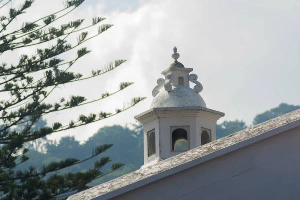 Details Domes Houses Spanish Style Spanish Heritage Antigua Guatemala Outdoor — стокове фото