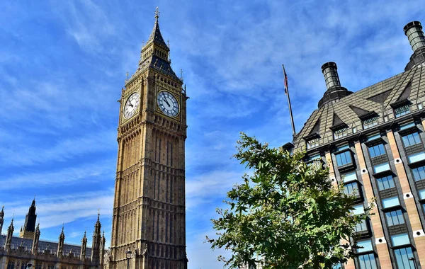 London United Kingdom Aug 2015 Photo Big Ben Clock Tower — Photo