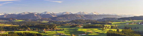 Panorama Der Allgäuer Alpen — Stockfoto
