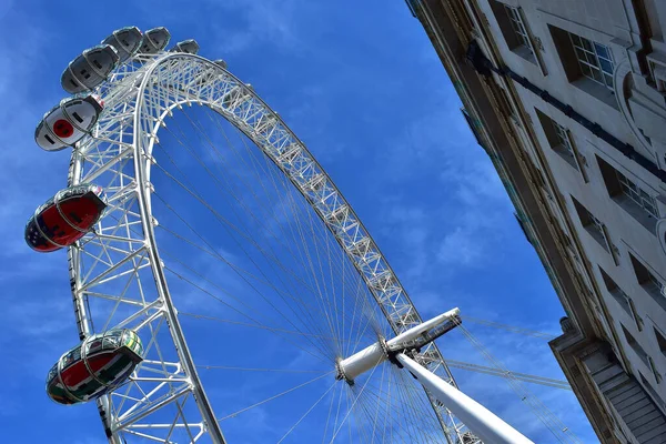 London United Kingdom Aug 2015 London Eye Ferris Wheel London — Stockfoto