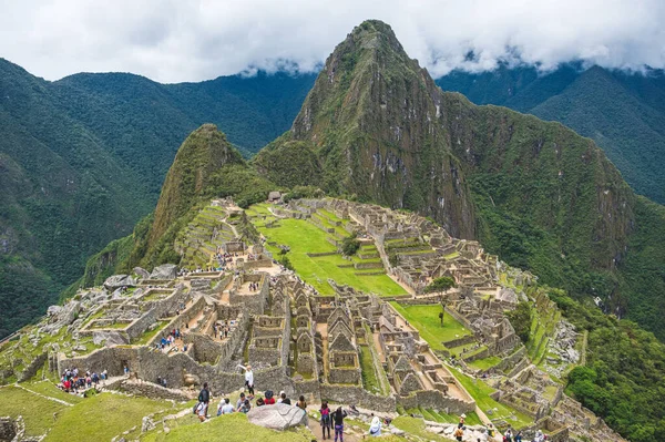 Machu Picchu Peru Jun 2021 Best Spot Photograph Entirety Machu — Foto de Stock