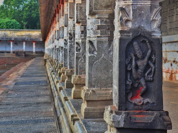 Photo Beautiful Sculpture Thillai Nataraja Temple Chidambaram — Fotografia de Stock