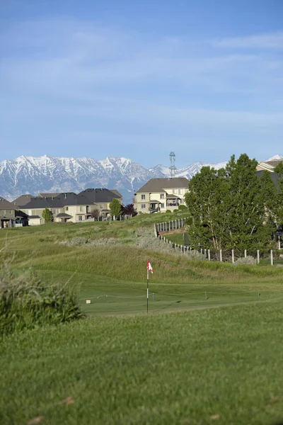 Golf Course Rural Area — Stockfoto