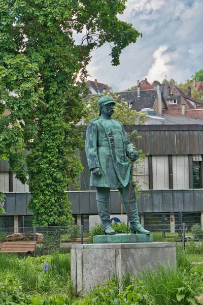 Pforzheim Germany Jun 2021 Picture Shows Bismarck Monument Which Situated — Stockfoto