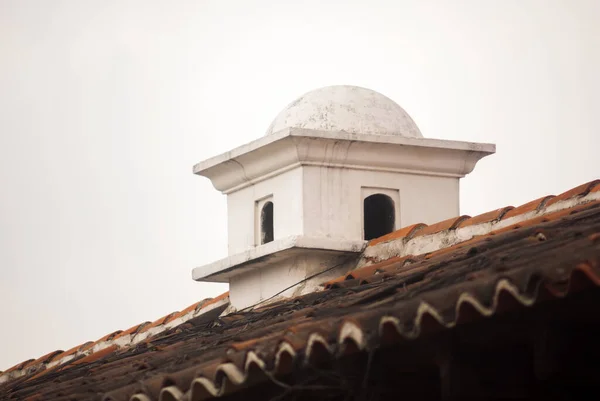 Details Domes Houses Spanish Style Spanish Heritage Antigua Guatemala Outdoor — Photo