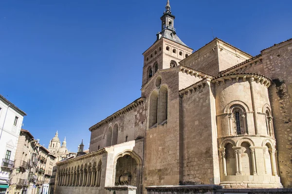 Beautiful Shot Romanesque Church San Martin Segovia Spain — Fotografia de Stock