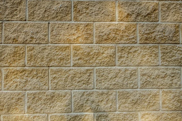 Tuğla Bir Duvarın Yakın Çekimi — Stok fotoğraf