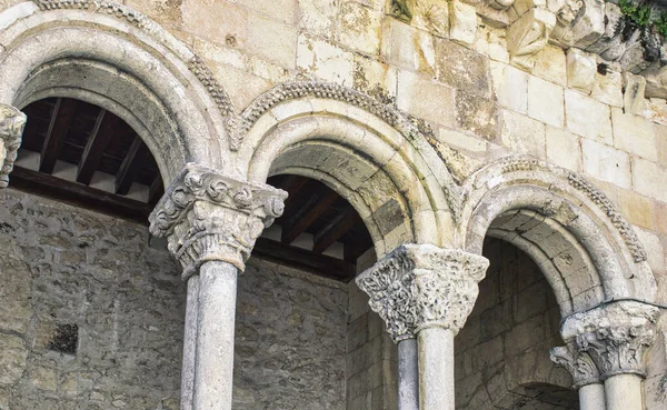 Beautiful Shot Romanesque Church San Martin Segovia Spain — 스톡 사진