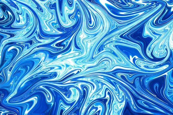Beautiful Oily Painting Blue Colors Perfect Background Wallpaper — Fotografia de Stock