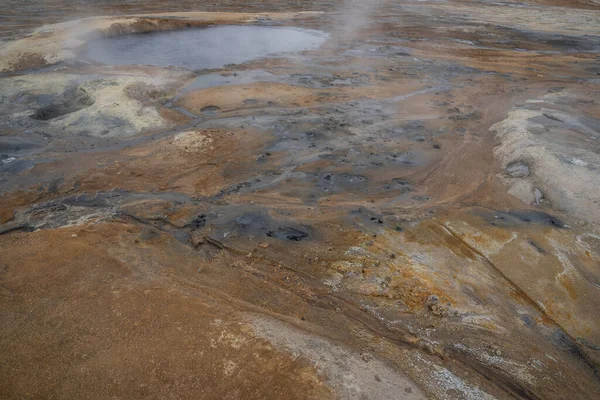 Geothermal Zone Iceland — Φωτογραφία Αρχείου