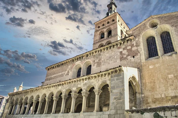 Beautiful Shot Romanesque Church San Martin Segovia Spain —  Fotos de Stock