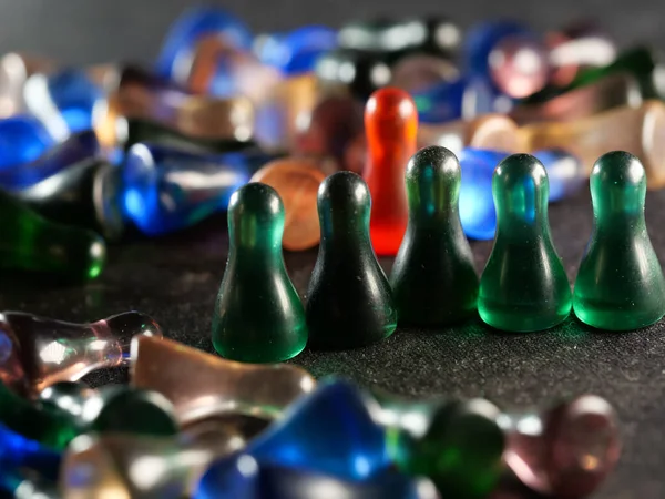 Colorful Chips Board Games — Φωτογραφία Αρχείου