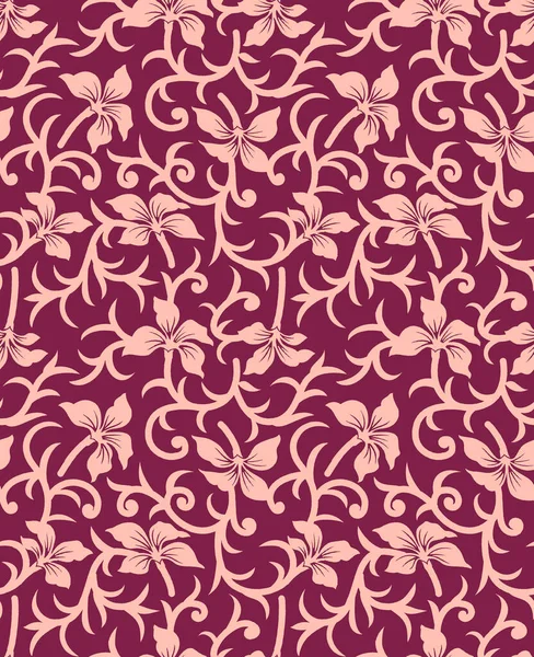 Seamless Texture Floral Design Pink Purple — Stock Photo, Image