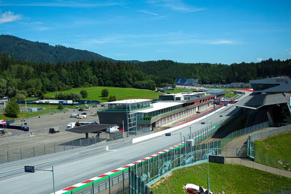 Spielbe Autriche Août 2019 Vue Panoramique Red Bull Ring Red — Photo