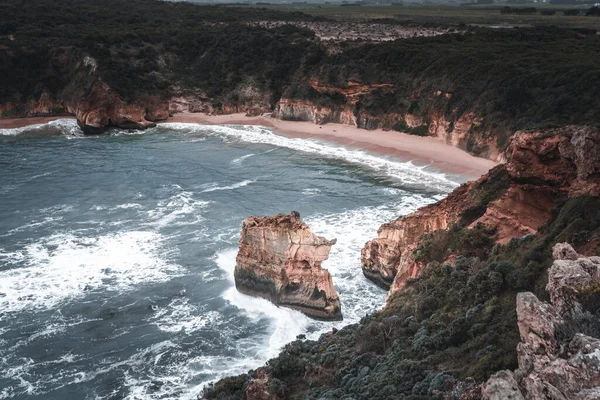 Iconic Beaches Coastline Great Ocean Road Victoria Australia — Photo