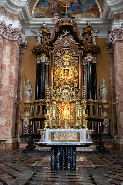 Intérieur Innsbruck Autriche Cathédrale James — Photo