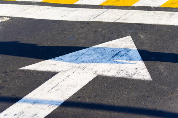 Paved Signposted Street Urban Area Guatemala Restriction Movement Covid Pandemic — Foto Stock