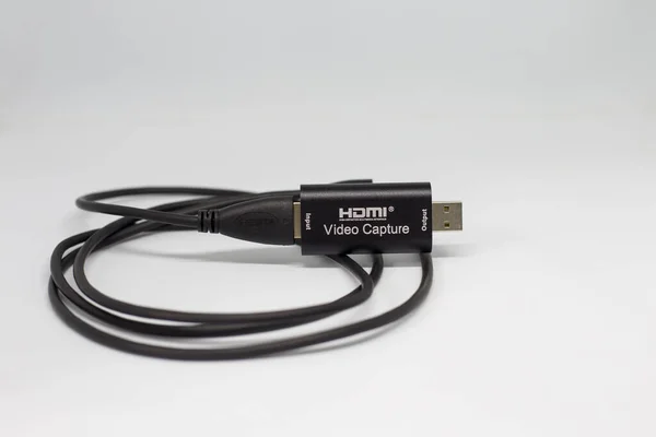 Kuala Lumpur Malaysia Jun 2021 Hdmi Video Capture Card Isolated — 图库照片