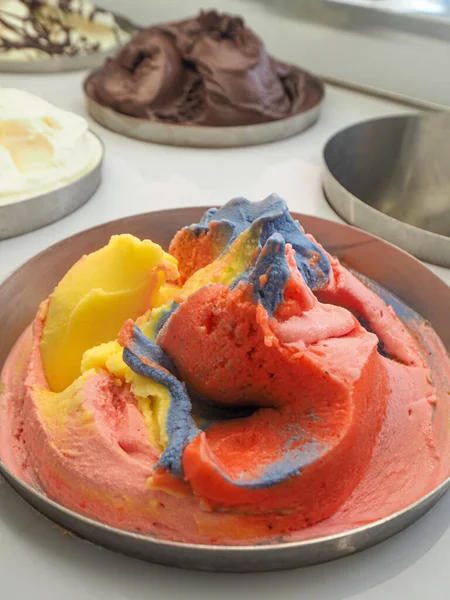 Cremona Lombardy Italy Jun 2021 Ice Cream Maker Stefano Madoglio — Stock Photo, Image