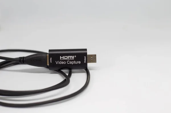 Kuala Lumpur Malaysia Jun 2021 Hdmi Video Capture Card Isolated — 图库照片