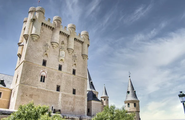Famous Majestic Alcazar Segovia Castile Leon Spain —  Fotos de Stock