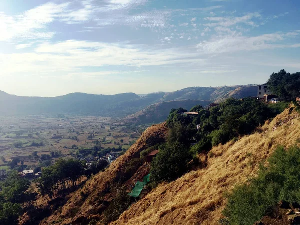 Aerial Shot Lonavala Mountain Range Mumbai Maharastra India —  Fotos de Stock