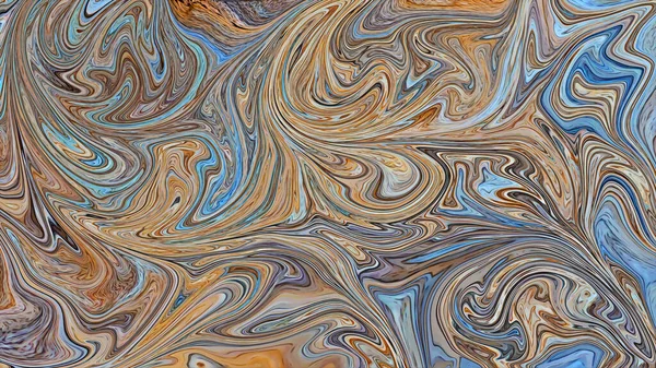 Eine Schöne Ölige Malerei Mit Gemischten Farben Perfekt Für Hintergrund — Stockfoto