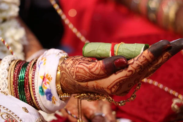 インドの結婚式の美しい詳細 — ストック写真