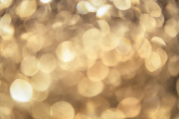 Крупним Планом Знімок Золотого Боке Світлових Ефектів Ідеально Підходить Фону — стокове фото