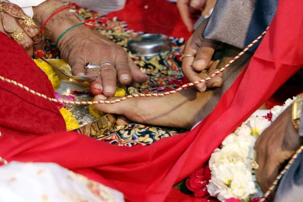 Beautiful Details Indian Wedding — Stok fotoğraf