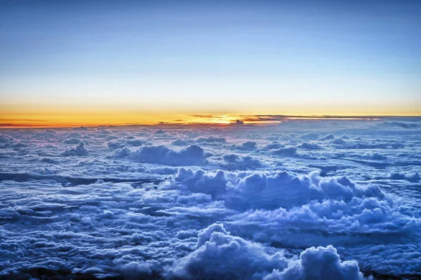 Воздушные Путешествия Иногда Дают Возможность Увидеть Такие Изображения Восход Солнца — стоковое фото