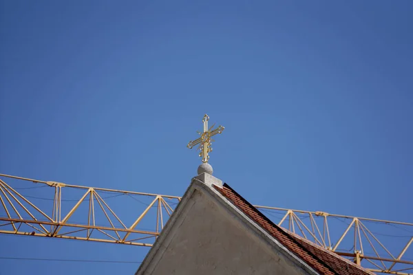 Eine Tiefenaufnahme Der Rupert Kirche Wien — Stockfoto