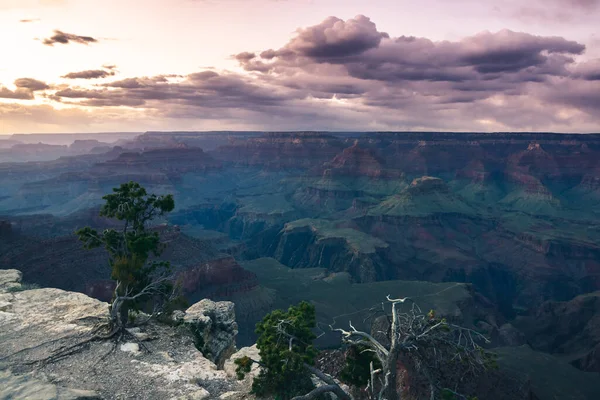 Uma Vista Panorâmica Famoso Grand Canyon National Park Nos Eua — Fotografia de Stock