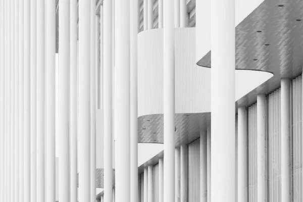 Grayscale Shot Architectural Details Matmut Atlantique Stadium Bordeaux France — Photo