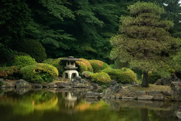 Ein Schöner Blick Auf Den Shinjuku Gyoen Nationalgarten Tokyo Japan — Stockfoto