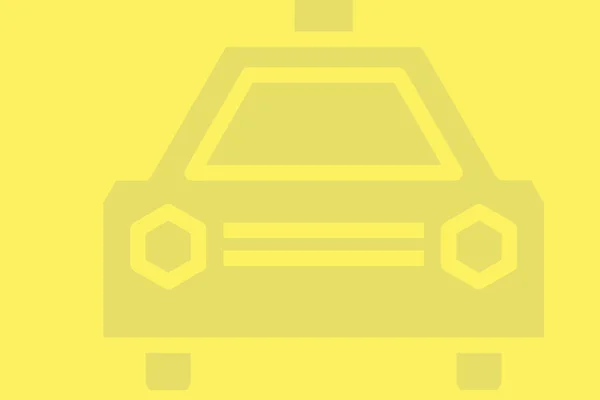 Taxi Yellow Background —  Fotos de Stock