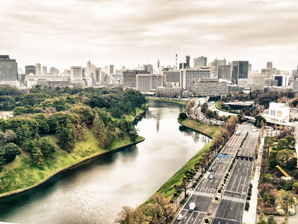 Beautiful Scenery Tokyo Skyline Japan — Zdjęcie stockowe